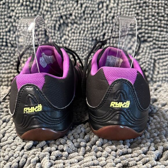 Ryka Women's Black and Purple Athletic Shoes - Picture 6 of 9